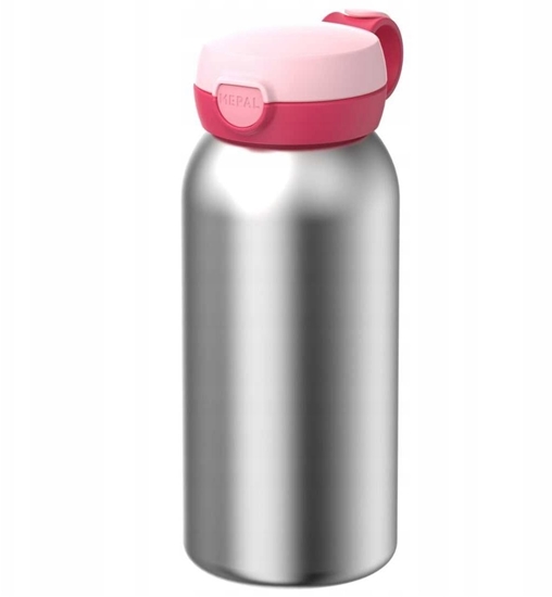 Picture of Mepal Butelka stalowa Flip Cap Campus 600 ml Cool Pink 107489074100