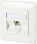 Attēls no Metz Connect C6Amodul 1 Port 180°M UP-Dose, reinweiß RAL9010