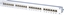 Picture of Metz Connect E-DAT C6A 24 port patch panel 1RU LSA