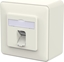 Picture of Metz Connect E-DAT C6A IDC Dose, 1 Port, AP, reinweiß