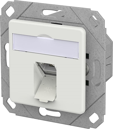 Attēls no Metz Connect E-DAT C6A IDC Dose, 1 Port, UPk, verkehrsweiß