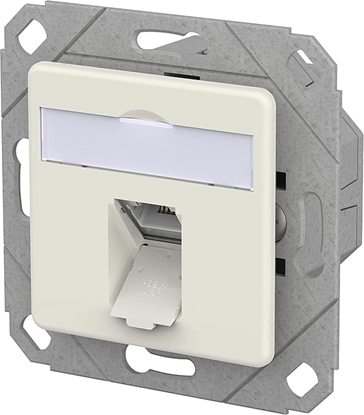Attēls no Metz Connect E-DAT C6A LSA++ Dose, 1 Port, UPk, reinweiß