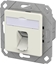 Изображение Metz Connect E-DAT C6A LSA++ Dose, 1 Port, UPk, reinweiß