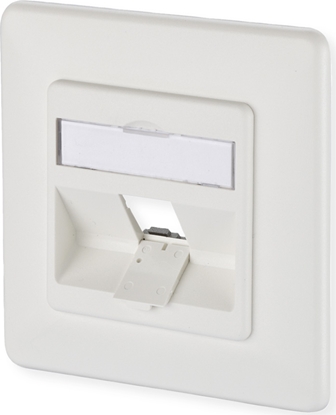 Attēls no Metz Connect Modul Anschlussdose UP, 1 Port unbestückt reinweiß