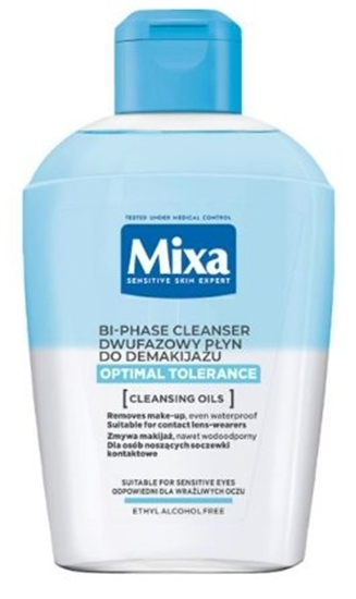 Picture of Mixa Optimal Tolerance Bi-Phase Makeup Remover 125 ml