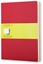 Attēls no Moleskine Zestaw 3 zeszytów MOLESKINE Cahier, XL, 19x25cm, gadki, 120 stron, cranberry red