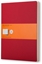 Attēls no Moleskine Zestaw 3 zeszytów MOLESKINE Cahier, XL, 19x25cm, w linie, 120 stron, cranberry red