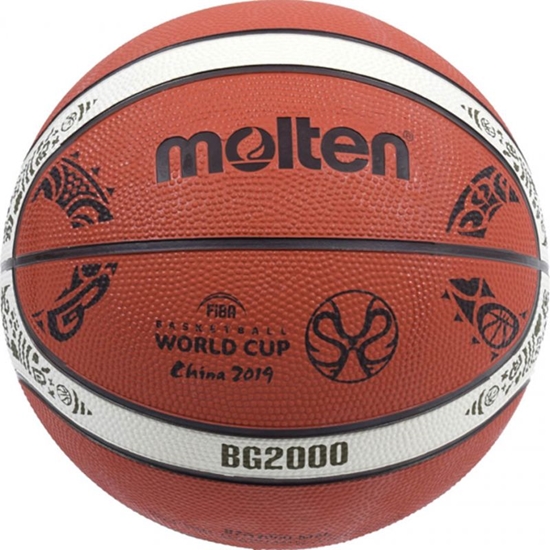 Picture of Molten B7G2000-M9C basketbola bumbas replika Ķīna 2019. gada Pasaules kauss
