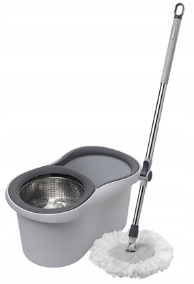 Изображение Mop Maxxx Mop Zestaw obrotowy IVO Ultra Power Praktyczna (wiadro/mop okrgy) [kod produktu: FLORINA-MO-001-10]