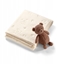 Picture of MWB BABY ONO 1567/01 Kocyk z przytulank mietankowy