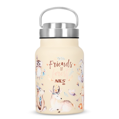 Picture of NC3806 Ūdens pudele 520ml Tērauda Forest Nils Camp
