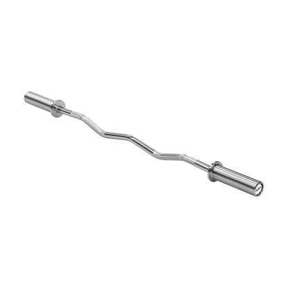 Attēls no Olimpiskais čokurošanās stienis 50 mm, olimpiskais stienis 120 cm 6 kg REBEL ACTIVE