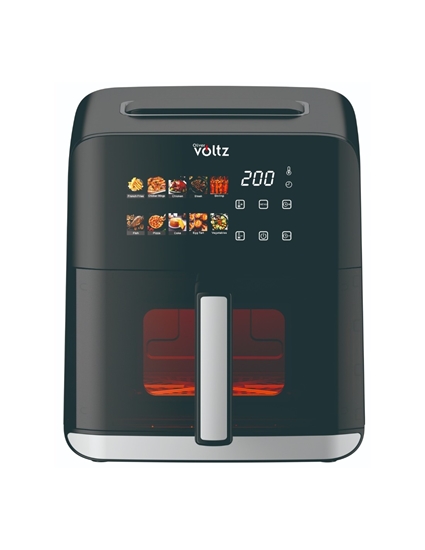 Picture of Oliver Voltz 5OV51980CE, Air Fryer, 1200W, pot 4L, LED display, 10 preset programs, Timer