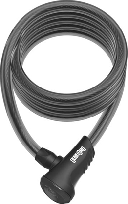 Изображение OnGuard Zapicie rowerowe Linka Neon czarne 12x1800 mm (8156BL)