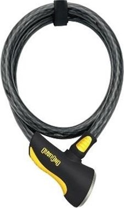 Attēls no OnGuard Zapicie rowerowe ONGUARD Akita 8037 Linka - 20mm 100cm - 5 x Klucze z kodem