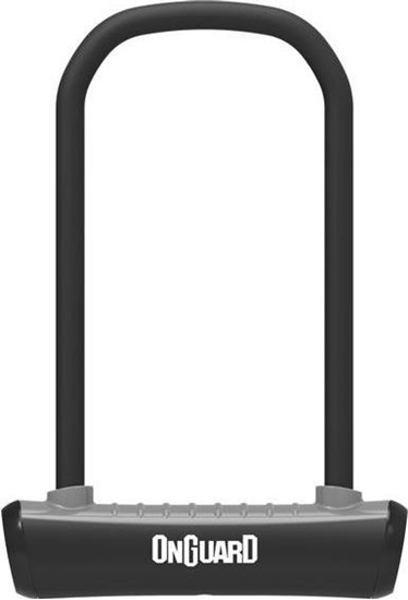 Picture of OnGuard Zapicie rowerowe ONGUARD NEON 8152BL U-LOCK - 115mm 292mm - uchwyt + 2 x Klucze czarne (NEW)