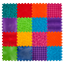 Изображение Ortopēdiskais masāžas paklājiņš Ortek Puzzle "Mega Mix" 16 moduļi