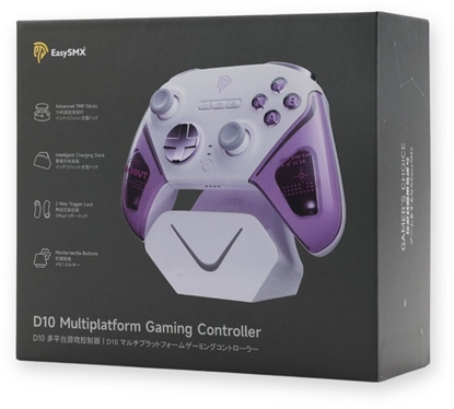 Picture of Pad EasySMX D10 Pad bezprzewodowy PC/Switch/iOS/Android/ Steam Deck fioletowy