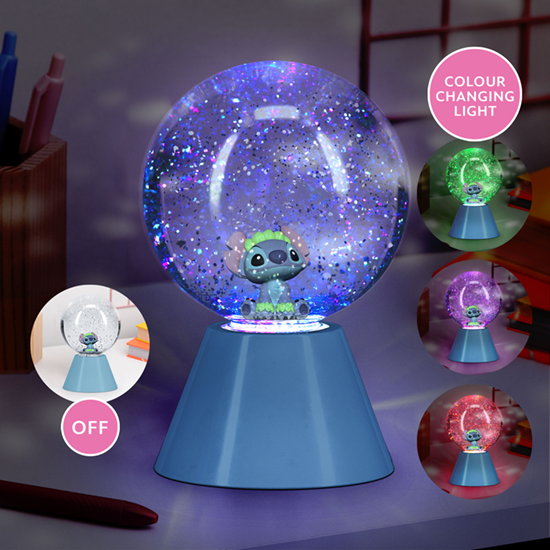 Изображение Paladone Disney Stitch LED Glitter Ball
