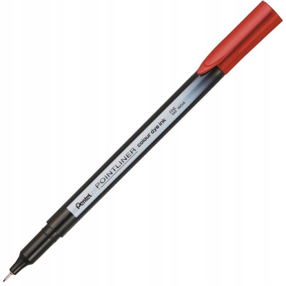 Attēls no Pentel Cienkopis Pentel PointLiner Colour S40 0.4mm czerw