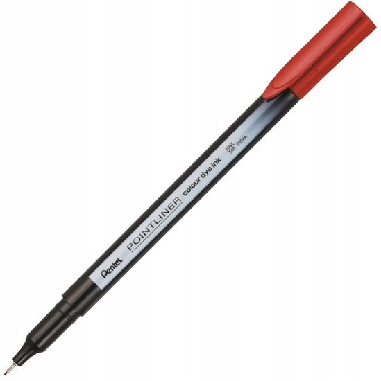 Picture of Pentel Cienkopis Pentel PointLiner Colour S40 0.4mm czerw