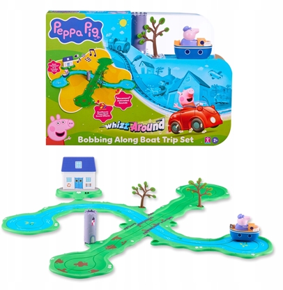 Attēls no Peppa Pig PEPPA WHIZZ AROUND BOBBING ALONG BOAT TRIP