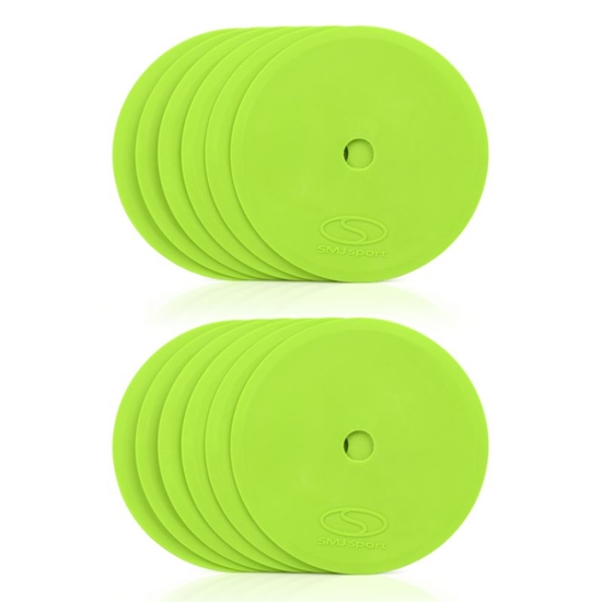 Picture of Plakanie lauka marķieri - apaļi 15 cm - 12x zaļi SMJ sport ZPO-G