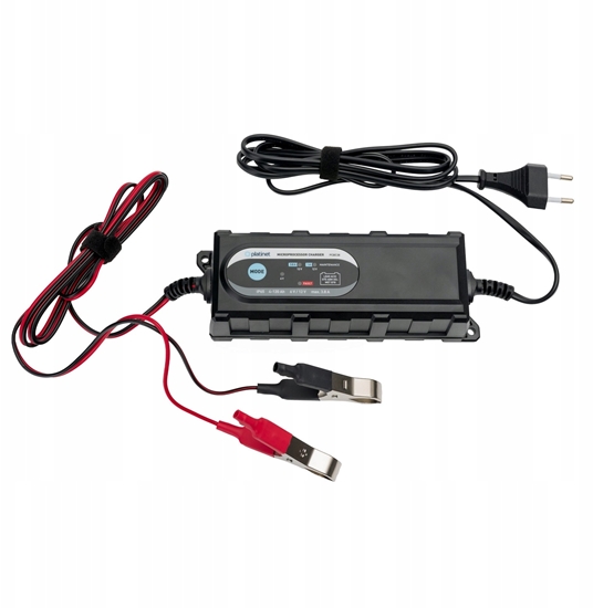 Изображение Platinet PLATINET CAR BATTERY CHARGER SMART Prostownik 3.8A 6-12V [46331]