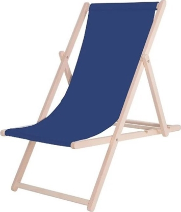 Изображение Platinet PLATINET LEAK OGRODOWY DREWNIANY SUMMER SUNBED GRANATOWY [45434]