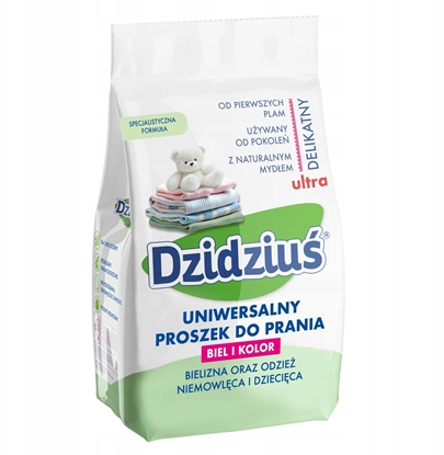 Attēls no Pollena DZIDZIU Proszek do prania uniwersalny do bielizny oraz odziey niemowlcej i dziecicej 1,5 kg