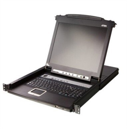 Picture of Przecznik Aten Przecznik KVM LCD CL5708MW o szerokoci 43 cm, USB-PS/2, VGA, 8 portów, ukad brytyjski