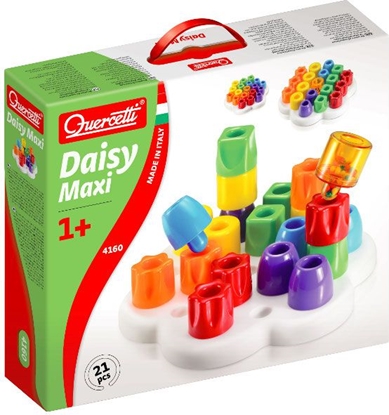 Attēls no Quercetti GEOKID DAISY DUE KLOCKI 4160