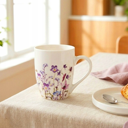 Picture of Ravi Kubek Porcelanowy 360 ml Louka do Kawy Herbaty w Polne Kwiaty