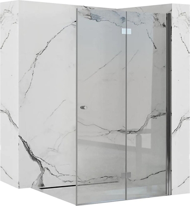 Attēls no Rea REA-K7443 Modu/drzwi kabiny Fold 80 N2 transparent KN.REA-FOLD-DRZWI-80-TR-N2