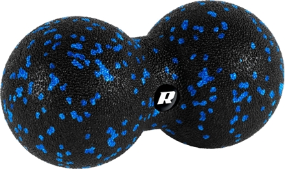 Attēls no Rebel Active Duoball podwójna pika do masau 8cm, kolor czarno-niebieski, materia EPP, ACTIVE