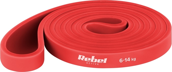 Picture of Rebel Active Guma do wicze TPE - Power Band PT-2, czerwony 6-14 kg