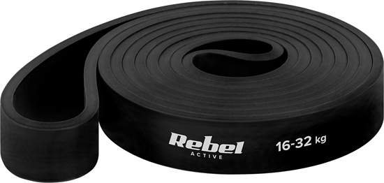 Picture of Rebel Active Guma do wicze TPE - Power Band PT-3, czarny 16-32 kg