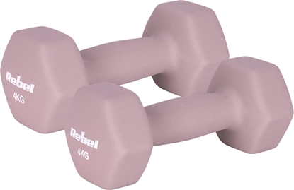 Attēls no Rebel Active Hantle RBA-2330-4 neoprenowe 2 x 4 kg