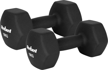 Attēls no Rebel Active Hantle RBA-2330-10 neoprenowe 2 x 10 kg