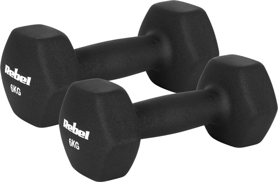 Picture of Rebel Active Hantle RBA-2330-6 neoprenowe 2 x 6 kg