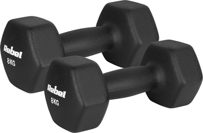 Attēls no Rebel Active Hantle RBA-2330-8 neoprenowe 2 x 8 kg