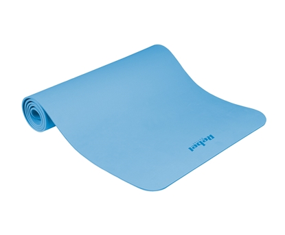 Attēls no Rebel Active Mata gimnastyczna do wicze joga, pilates, fitness, 183x61cm, grubo 1cm, materia TPE, niebieska, REBEL ACTIVE