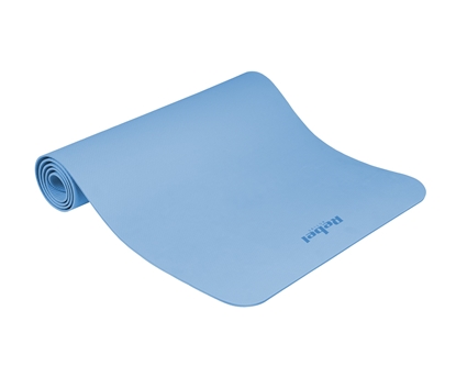 Attēls no Rebel Active Mata gimnastyczna do wicze joga, pilates, fitness, 183x61cm, grubo 4mm, materia TPE, niebieska, REBEL ACTIVE