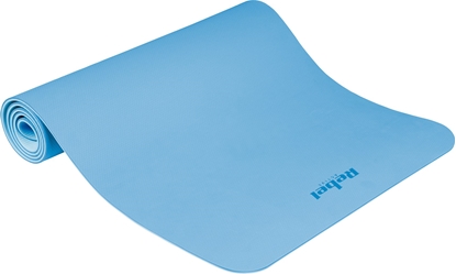 Attēls no Rebel Active Mata gimnastyczna do wicze joga, pilates, fitness, 183x61cm, grubo 6mm, materia TPE, niebieska, REBEL ACTIVE
