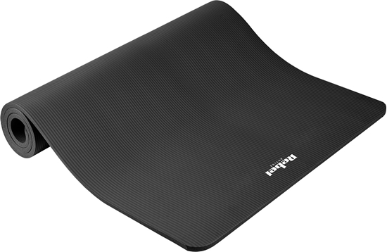 Picture of Rebel Active Mata gimnastyczna do wicze joga, pilates, fitness, 190x100cm, grubo 1,5cm, materia NBR, czarna, REBEL ACTIVE