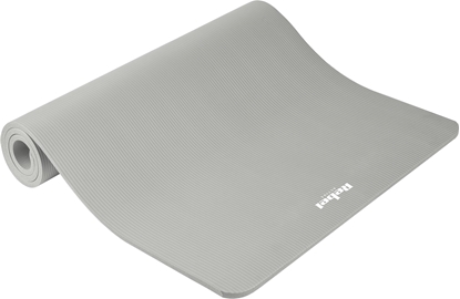 Attēls no Rebel Active Mata gimnastyczna do wicze joga, pilates, fitness, 190x100cm, grubo 1.5cm, materia NBR, szara, REBEL ACTIVE