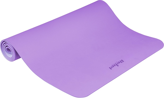 Picture of Rebel Active Mata gimnastyczna do wicze joga, pilates, fitness, 200x90cm, grubo 1cm, materia TPE, fioletowa, REBEL ACTIVE