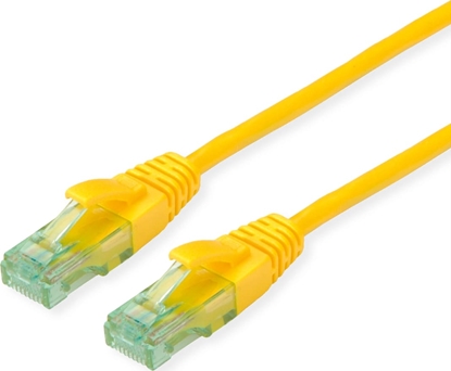 Изображение Roline Recycled Material ROLINE RM UTP Patch Cord Cat.6A, yellow, 0.3 m