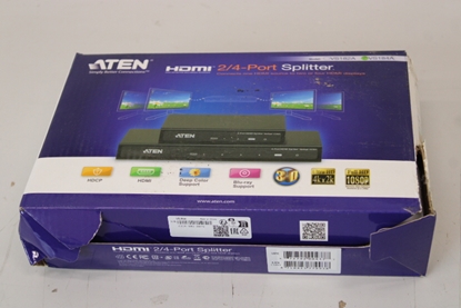 Attēls no SALE OUT. Aten | 4-Port 4K HDMI Splitter | VS184A | DAMAGED PACKAGING