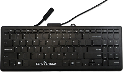 Picture of Seal Shield Tastatur Cleanwipe Pro Black, SSKSV101PRO-DE